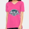 Ladies' Relaxed Jersey V-Neck T-Shirt Thumbnail