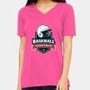 Ladies' Relaxed Jersey V-Neck T-Shirt Thumbnail