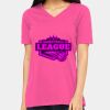 Ladies' Relaxed Jersey V-Neck T-Shirt Thumbnail