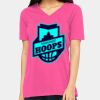 Ladies' Relaxed Jersey V-Neck T-Shirt Thumbnail