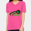 Ladies' Relaxed Jersey V-Neck T-Shirt Thumbnail