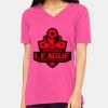 Ladies' Relaxed Jersey V-Neck T-Shirt Thumbnail