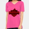 Ladies' Relaxed Jersey V-Neck T-Shirt Thumbnail