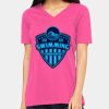 Ladies' Relaxed Jersey V-Neck T-Shirt Thumbnail