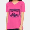 Ladies' Relaxed Jersey V-Neck T-Shirt Thumbnail