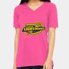 Ladies' Relaxed Jersey V-Neck T-Shirt Thumbnail