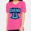 Ladies' Relaxed Jersey V-Neck T-Shirt Thumbnail