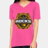 Ladies' Relaxed Jersey V-Neck T-Shirt Thumbnail