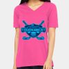 Ladies' Relaxed Jersey V-Neck T-Shirt Thumbnail