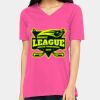 Ladies' Relaxed Jersey V-Neck T-Shirt Thumbnail