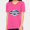 Ladies' Relaxed Jersey V-Neck T-Shirt Thumbnail