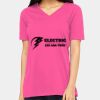 Ladies' Relaxed Jersey V-Neck T-Shirt Thumbnail