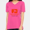 Ladies' Relaxed Jersey V-Neck T-Shirt Thumbnail