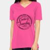 Ladies' Relaxed Jersey V-Neck T-Shirt Thumbnail