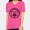 Ladies' Relaxed Jersey V-Neck T-Shirt Thumbnail