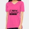 Ladies' Relaxed Jersey V-Neck T-Shirt Thumbnail