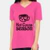 Ladies' Relaxed Jersey V-Neck T-Shirt Thumbnail