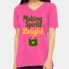 Ladies' Relaxed Jersey V-Neck T-Shirt Thumbnail