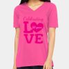 Ladies' Relaxed Jersey V-Neck T-Shirt Thumbnail