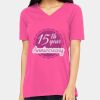 Ladies' Relaxed Jersey V-Neck T-Shirt Thumbnail