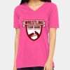 Ladies' Relaxed Jersey V-Neck T-Shirt Thumbnail