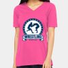 Ladies' Relaxed Jersey V-Neck T-Shirt Thumbnail