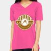 Ladies' Relaxed Jersey V-Neck T-Shirt Thumbnail